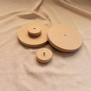 Überform rund MDF mit Griff