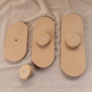 Überform oval MDF mit Griff