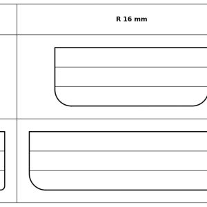 Überform Schale MDF mit Griff