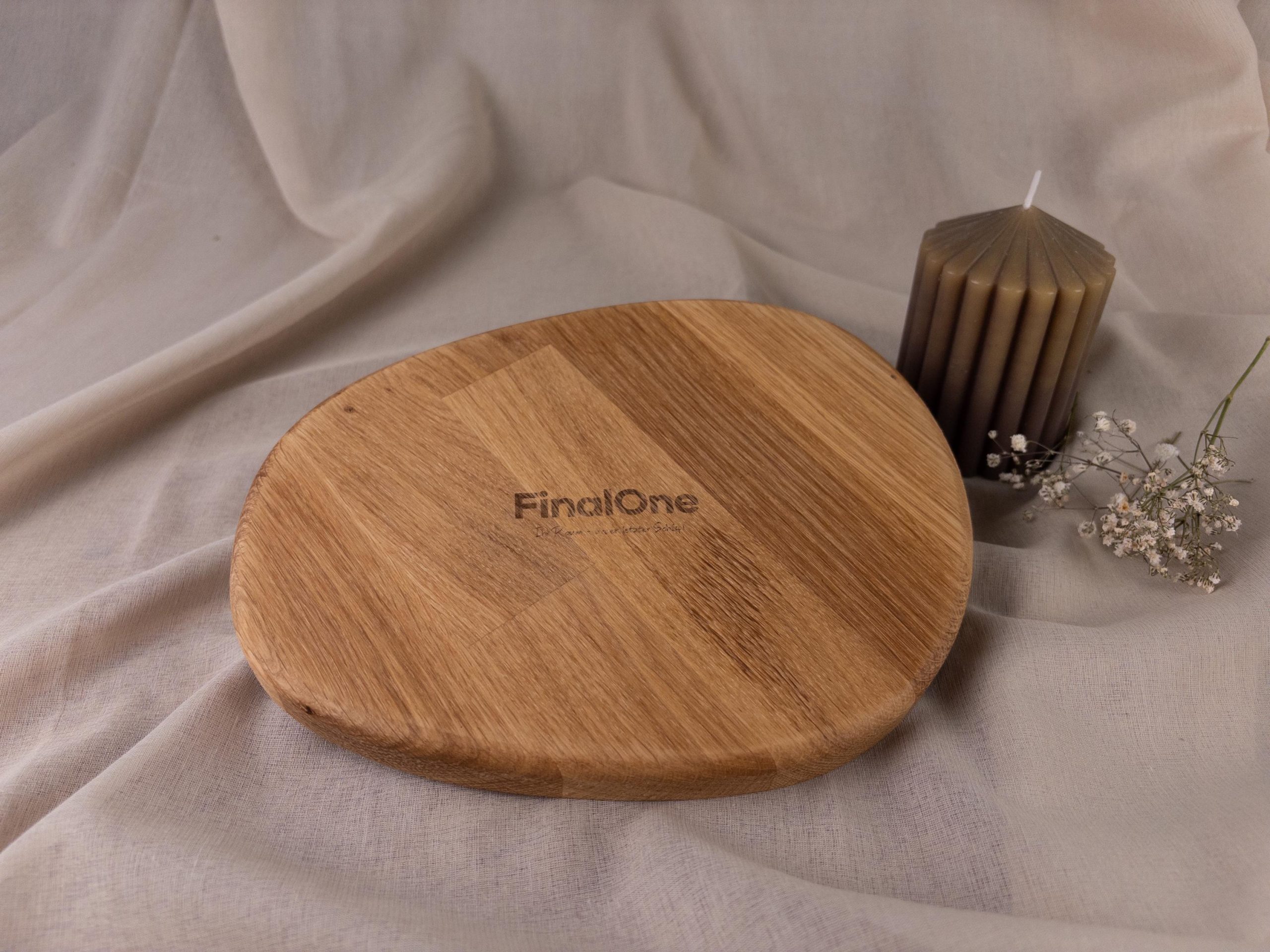 Dekoschale oval 23x18cm – Bild 5